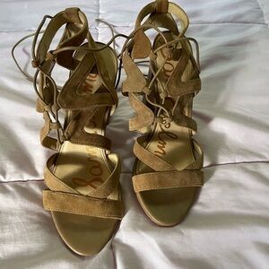 Sam Edelman Brown Strappy Heels